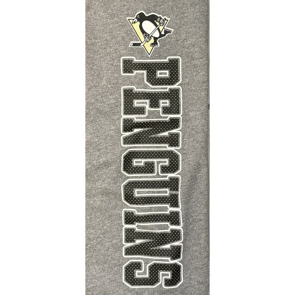 NHL Pittsburgh Penguins Women’s Gray Straight Leg Joggers Size Medium - Picture 2 of 6